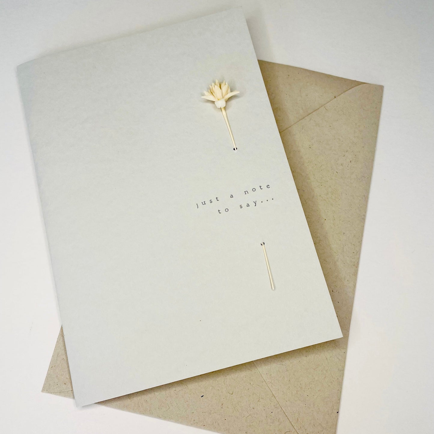 Greeting card - Just a note